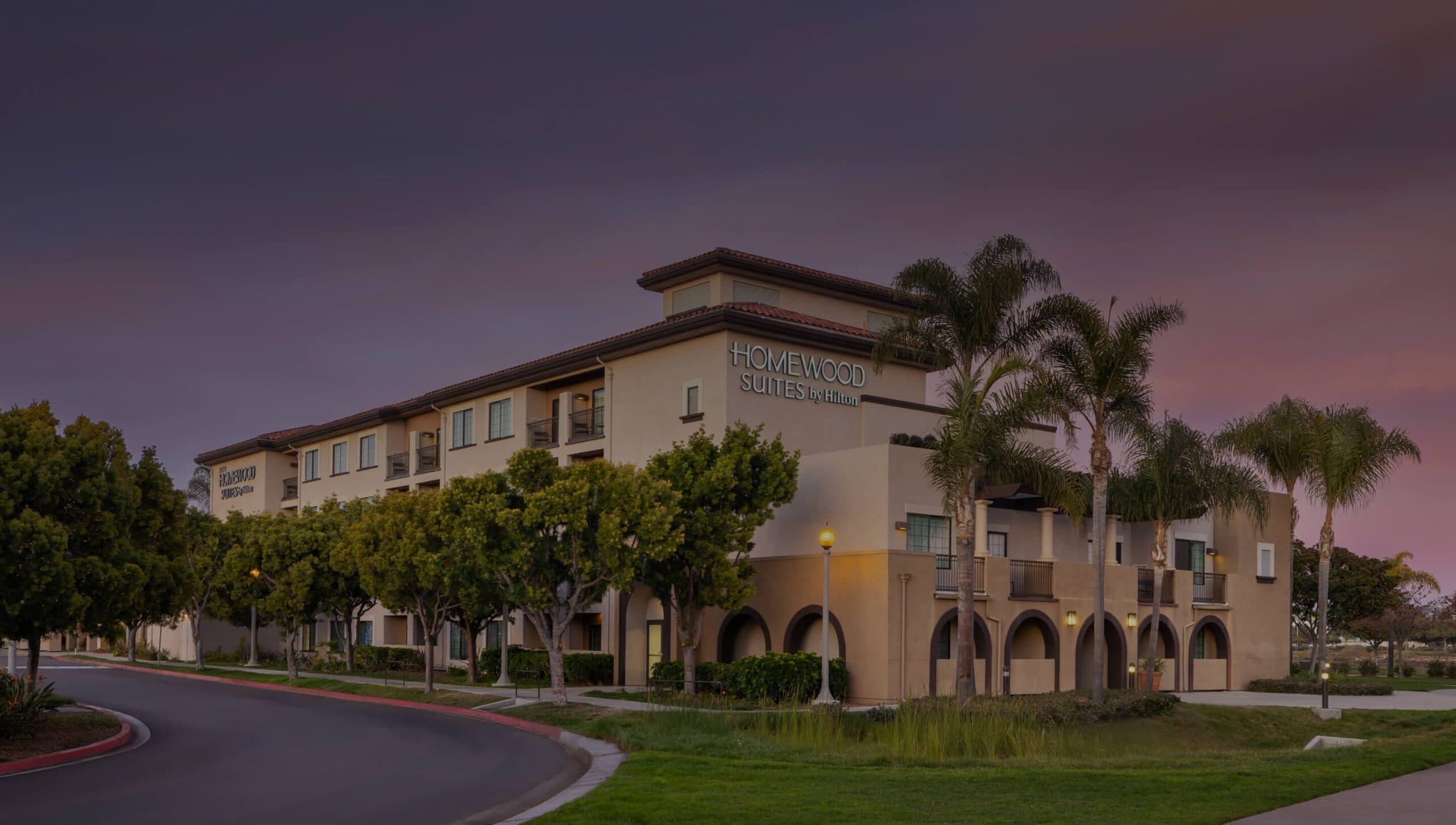 Image of Homewood Suites by Hilton Hotel front view